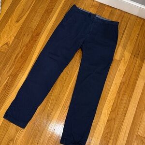 J. Crew Men's Deep Blue Chinos